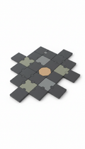 Carreau modulaire ardoise grise premium
