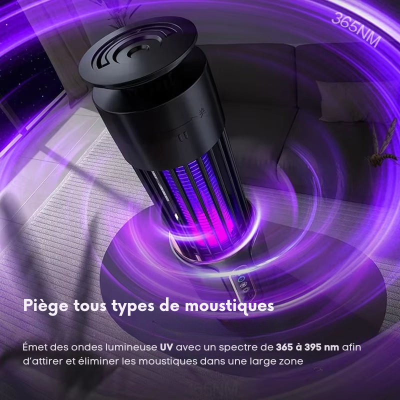 ZAP 360 - Lampe Anti-Moustiques à Charge USB C