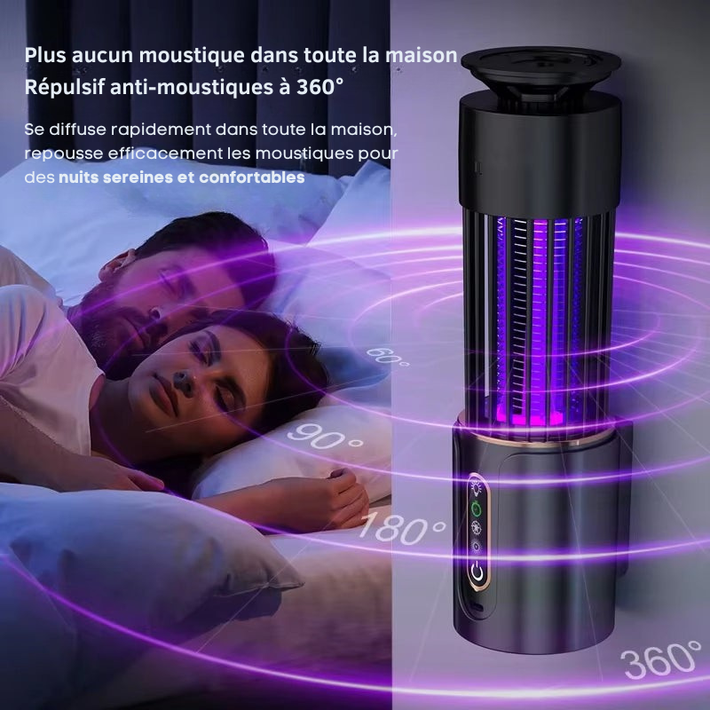 ZAP 360 - Lampe Anti-Moustiques à Charge USB C