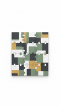 Carreau composite clipsable modulaire
