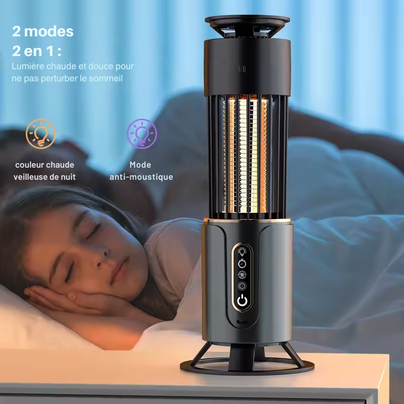 ZAP 360 - Lampe Anti-Moustiques à Charge USB C