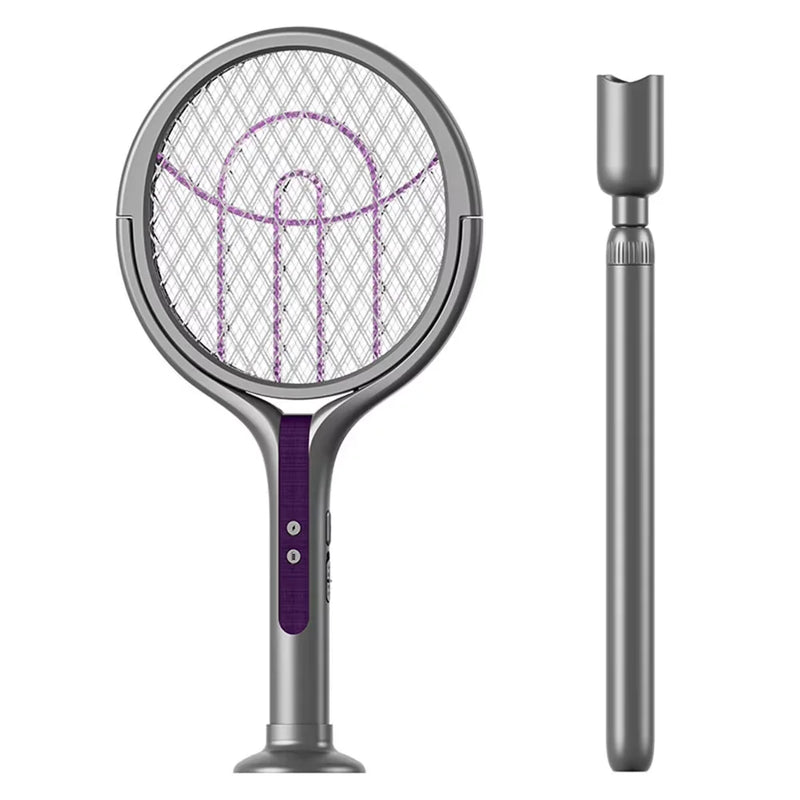 ZAP - Raquette électrique rechargeable Anti insectes + Lampe Piège