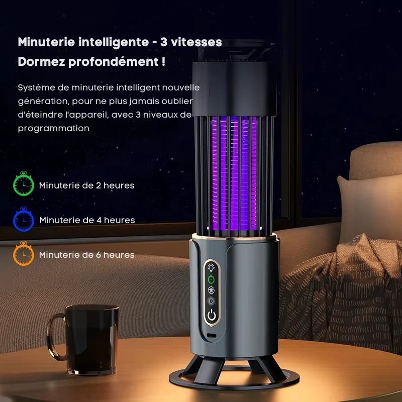 ZAP 360 - Lampe Anti-Moustiques à Charge USB C