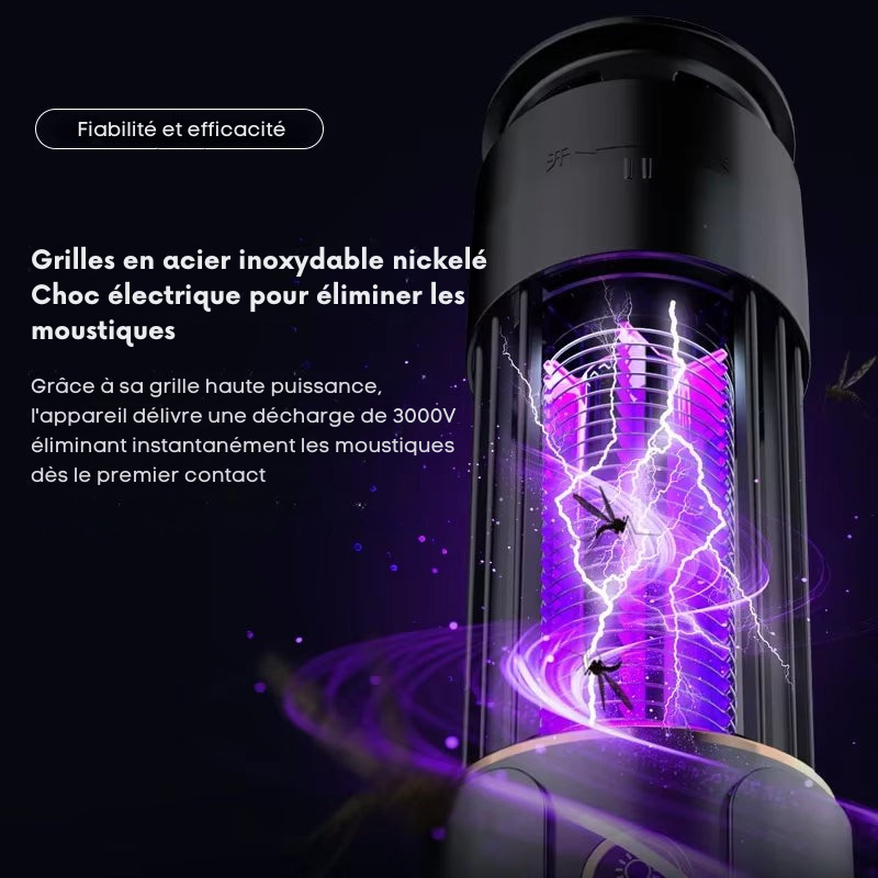 ZAP 360 - Lampe Anti-Moustiques à Charge USB C